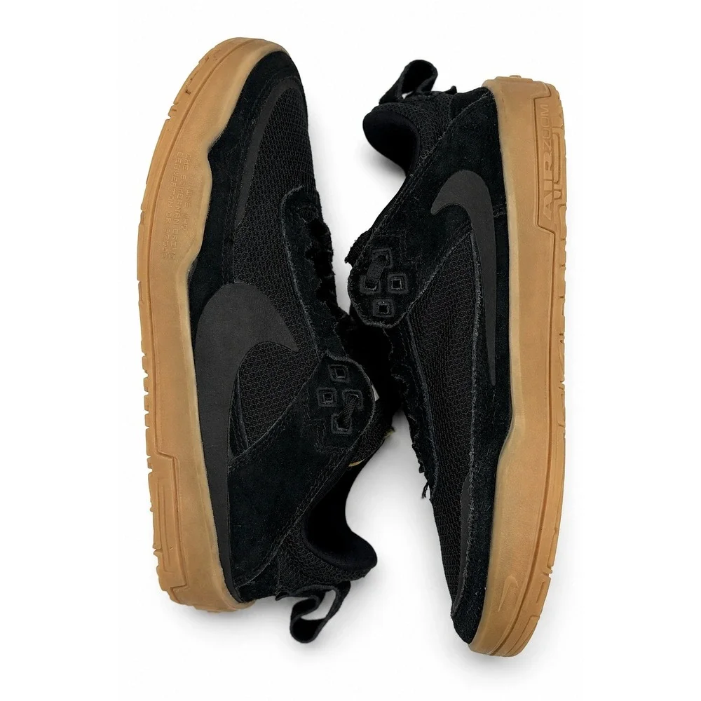 Nike SB Day One Kids Size 5Y Black Gum Light Brown Skateboard Sneaker FN4210-001